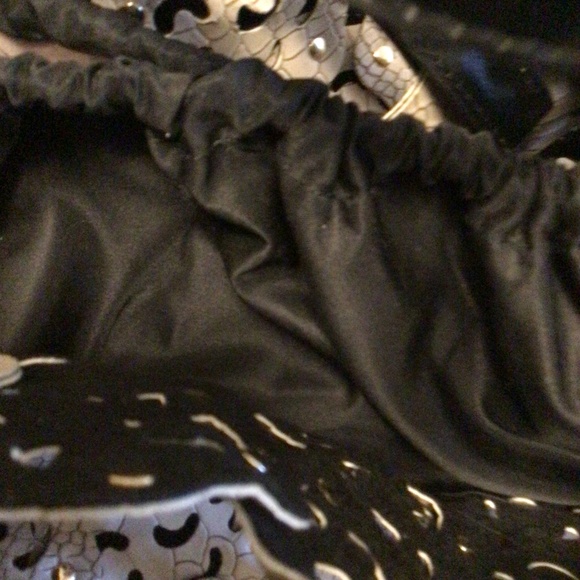 ALESSIA MASSIMO CUT OUT PATCH WITH METAL STUD ACCENTS - Picture 8 of 9